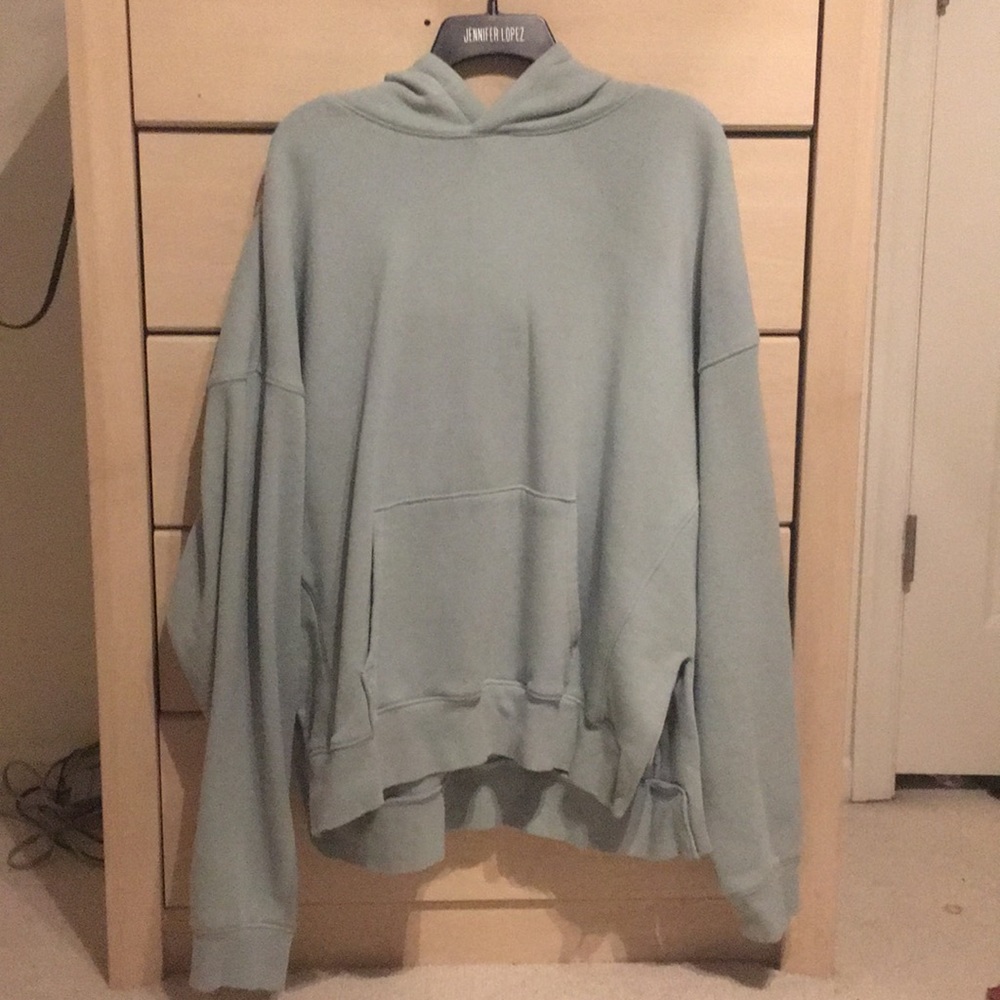 Pacsun Oversized Green Hoodie